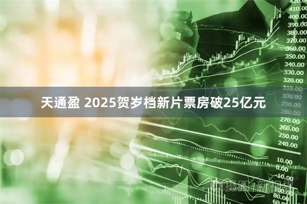 天通盈 2025贺岁档新片票房破25亿元